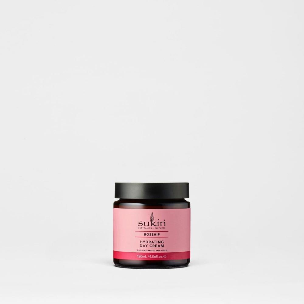 SUKIN DAY CREAM ROSE HIP, 120ML