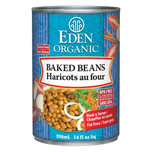 EDEN ORGANIC BAKED BEANS ORGANIC, 398ML