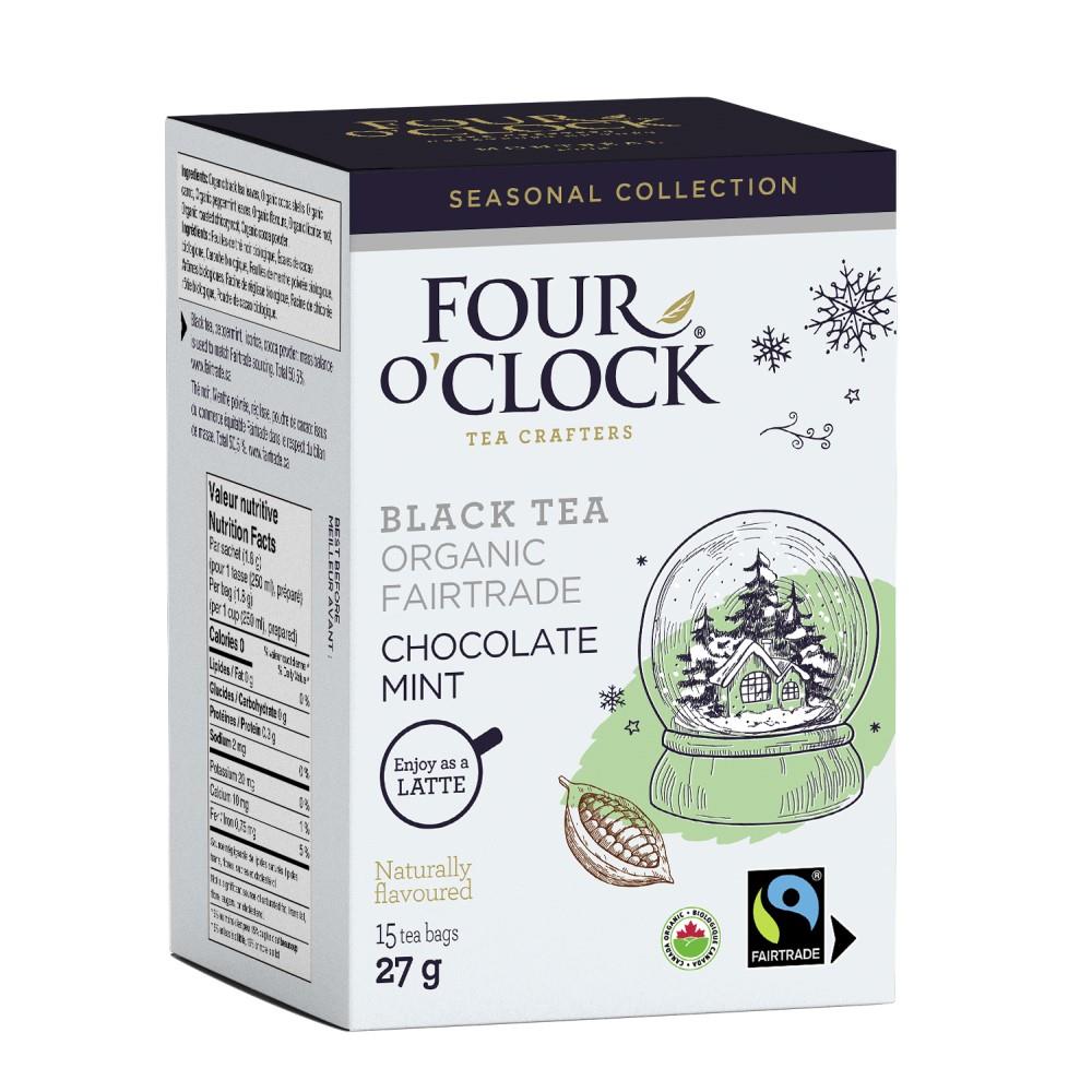 CHOCOLATE MINT BLACK TEA - 15 TEA BAGS