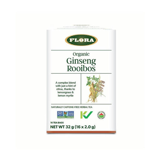 FLORA TEA GINSENG ROOIBOS - 16 TBAGS