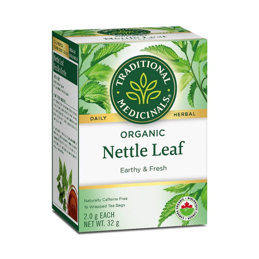TRADITIONAL MEDICINALS TEA NETTLE LEAF - 16 TEA BAGS