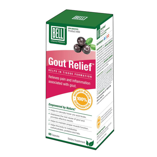 GOUT RELIEF - 60 CAPSULES