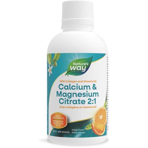 Calcium & Magnesium Citrate  2:1  (Orange)  - 500ml