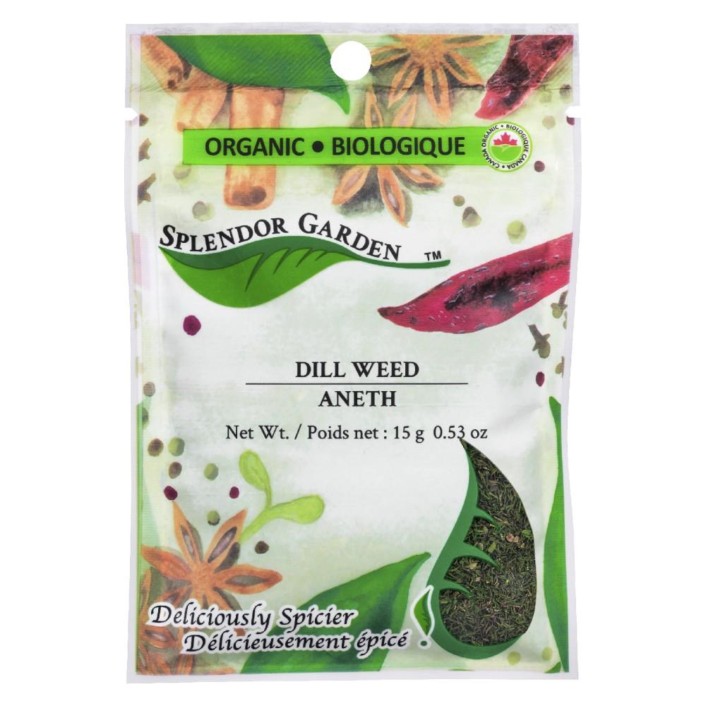 SPLENDOR GARDEN DILL WEED ORGANIC, 15G