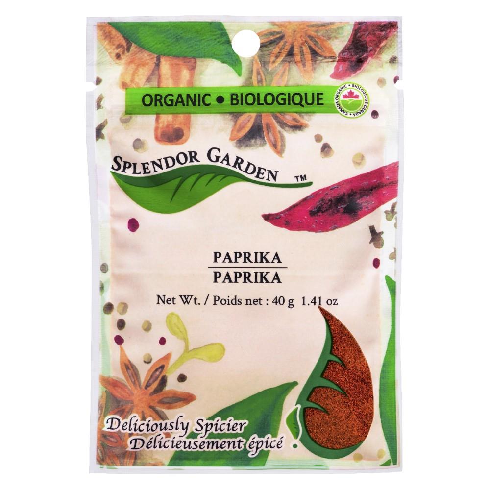 SPLENDOR GARDEN PAPRIKA ORGANIC, 40G