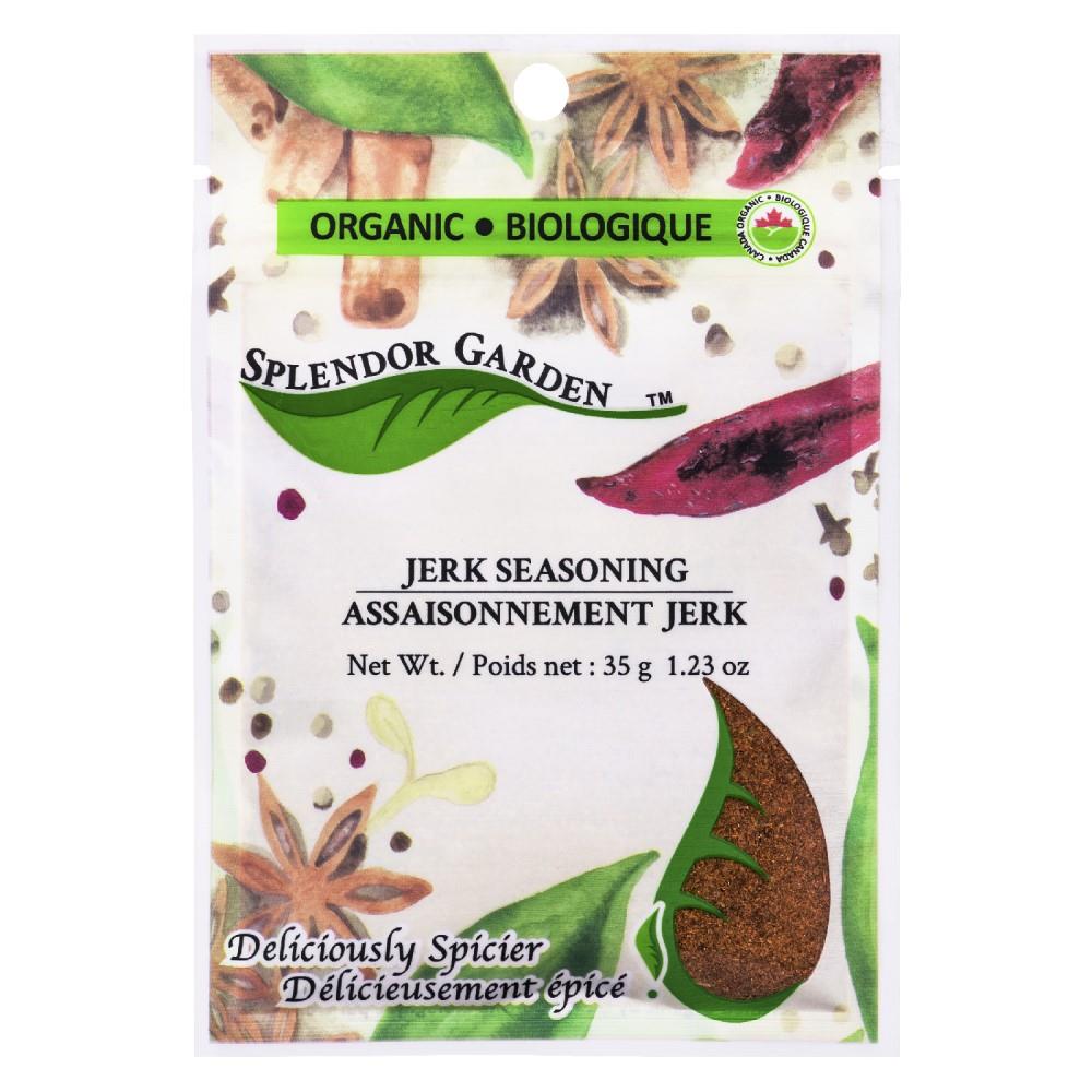 SPLENDOR GARDEN JERK SEASONING ORGANIC, 35G