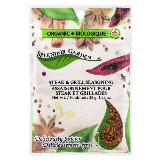 SPLENDOR GARDEN STEAK & GRILL SEASONING, 35G