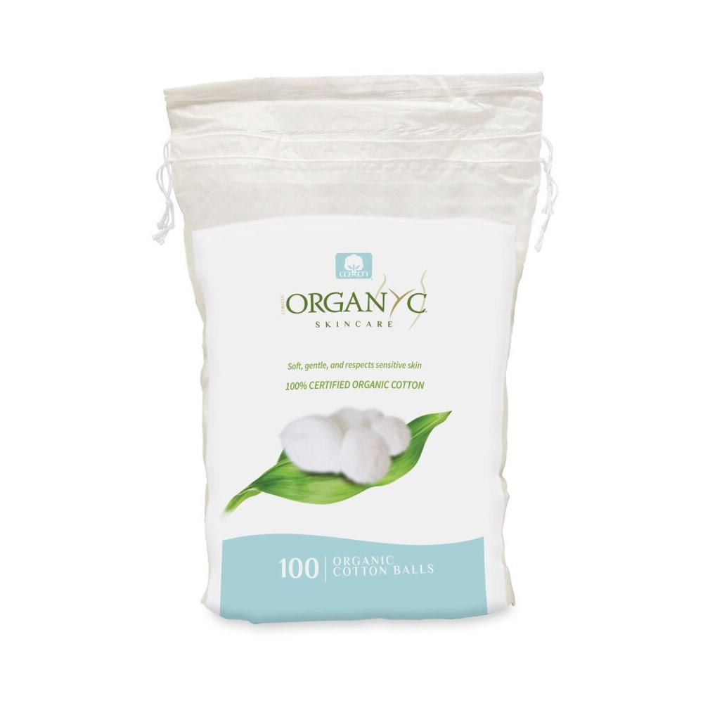 ORGANYC COTTON BALLS 100PCS