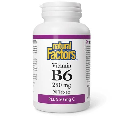 Vitamin B6 plus Vitamin C, 90 Tablets