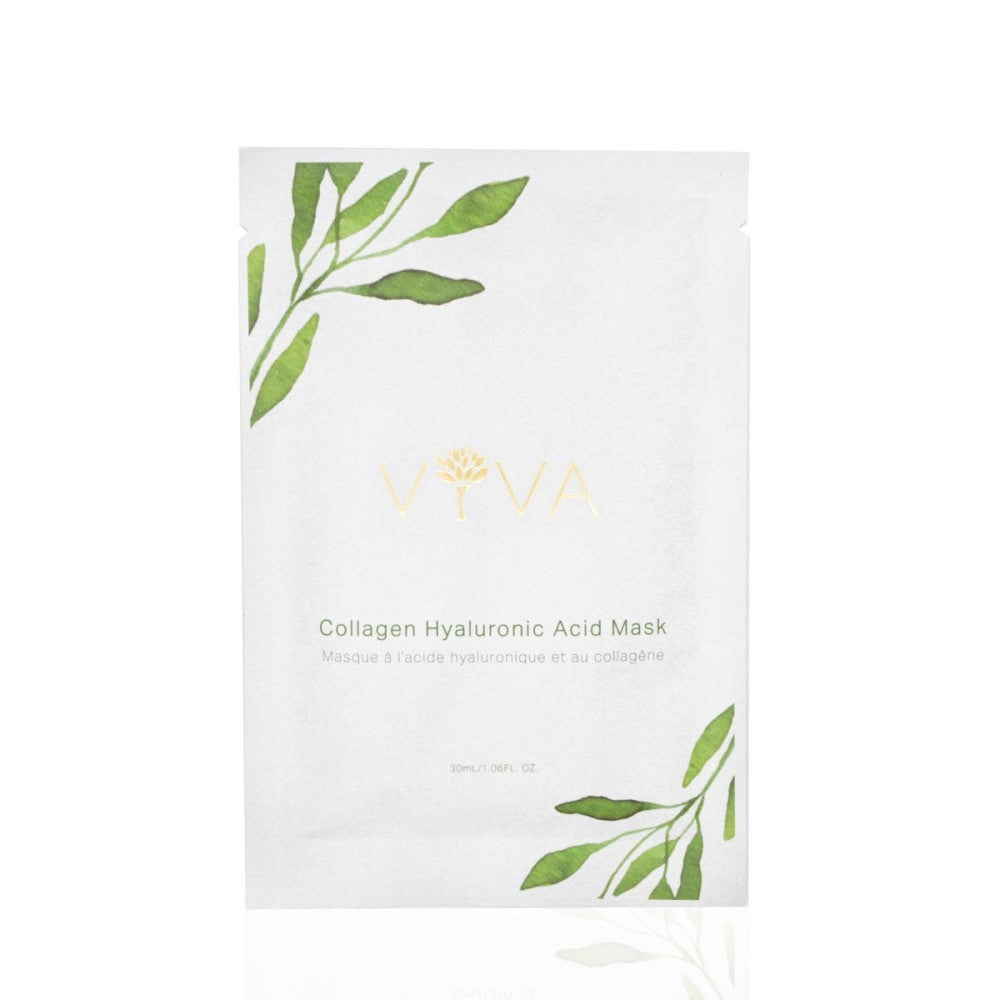 VIVA HEALTH SKINCARE HYALURONIC ACID COLLAGEN MASK