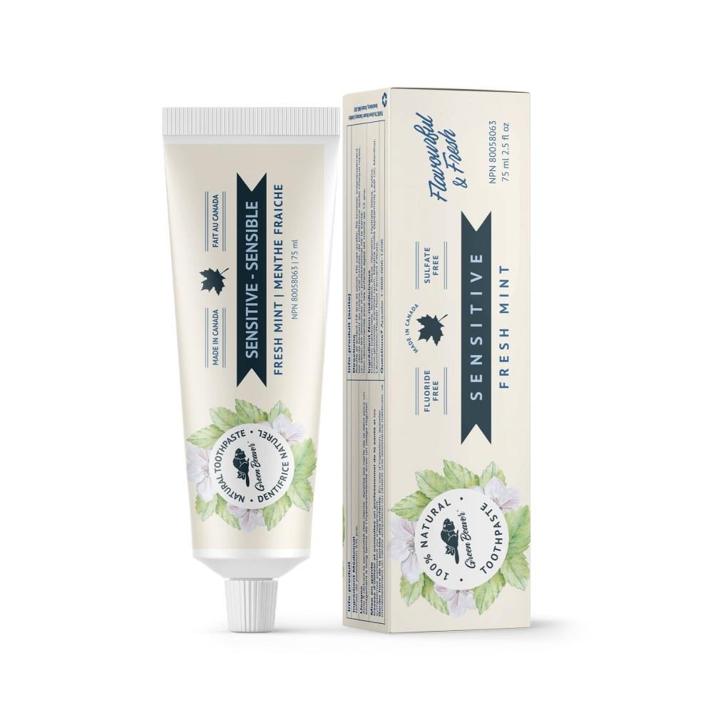 GREEN BEAVER TOOTHPASTE SENSITIVE, 75ML