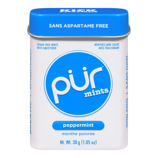 Pur Mints Sugar Free Peppermint -  20 mints / 22g