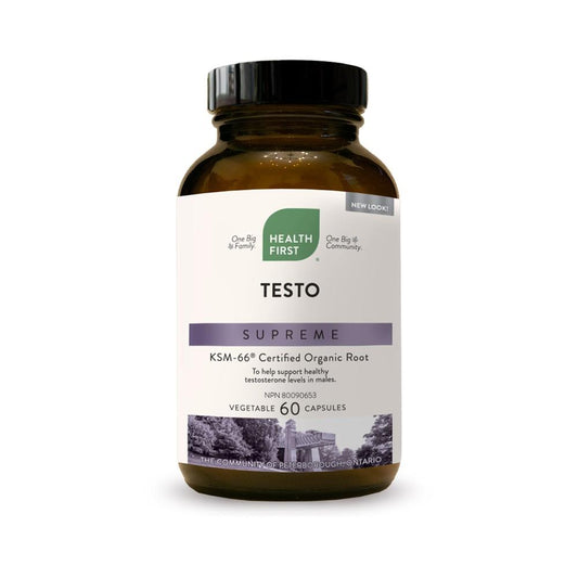 Testo Supreme KSM-66 - 300 mg / 60 Vegetarian Capsules