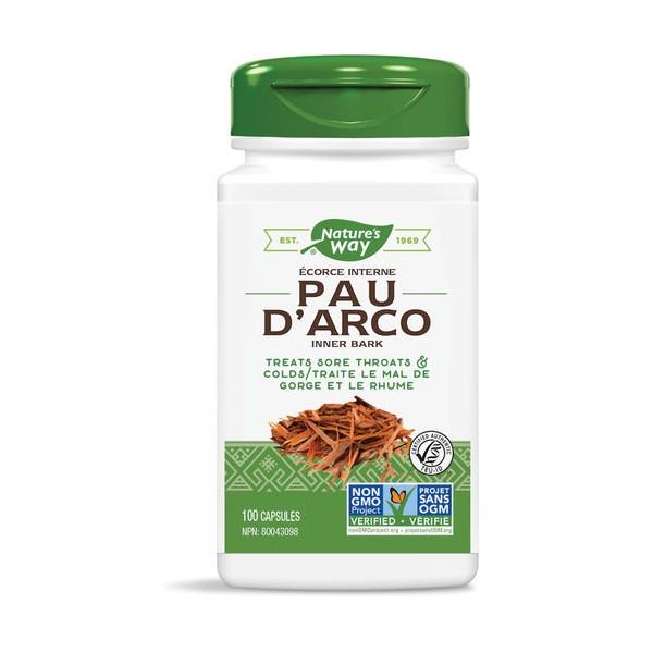 Pau D'Arco Bark -  545mg / 100 Caps