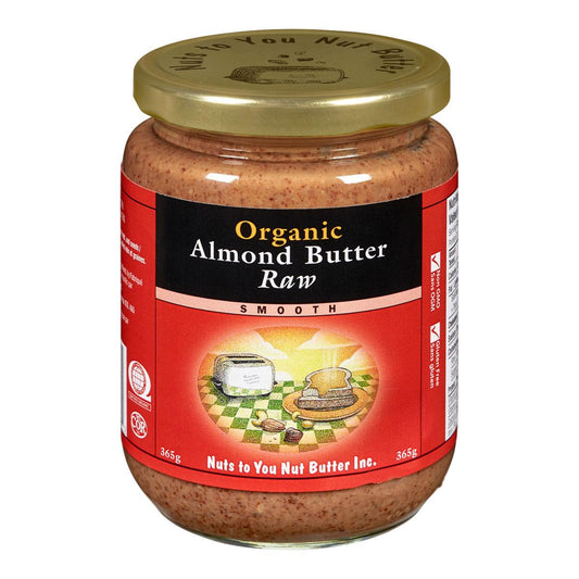 NTY ALMOND BUTTER ORG SMTH RAW