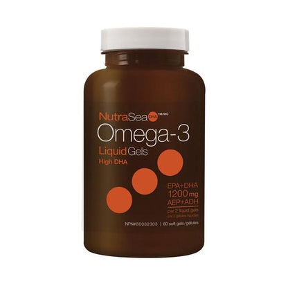 NW NUTRASEA OMEGA-3 HIGH DHA - 60 SGELS
