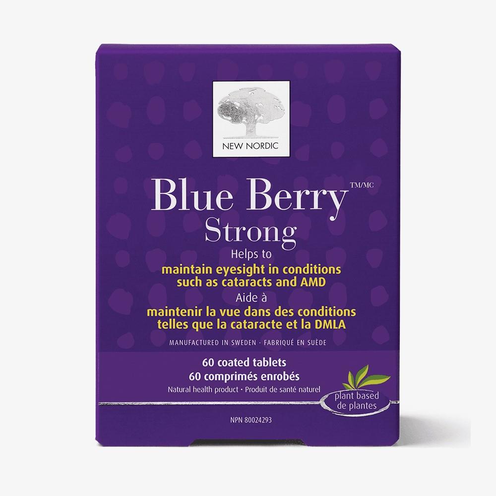 NEW NORDIC BLUE BERRY STRONG , 60TABS