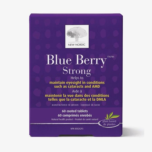 NEW NORDIC BLUE BERRY STRONG , 60TABS