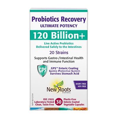 NEW ROOTS PROBIOTICS RECOVERY 120B, 30CAPS