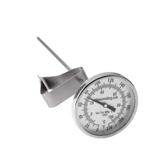 New England Cheesemaking Thermometer with Large Dial, 5"