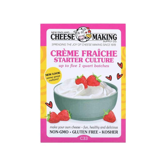 NEW ENGLAND CHEESEMAKING CREME FRAICHE STARTER CULTURE