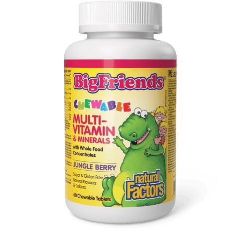 Big Freinds Multi-Vitamin - 60 Chewables (Berry)