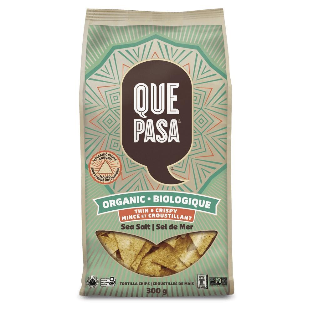 CORN TORTILLA CHIPS THIN & CRISPY - SEA SALT / 300g