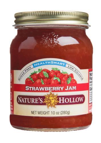 NATURE'S HEALTHSMART JAM STRAWBERRY SUGAR FREE 284G