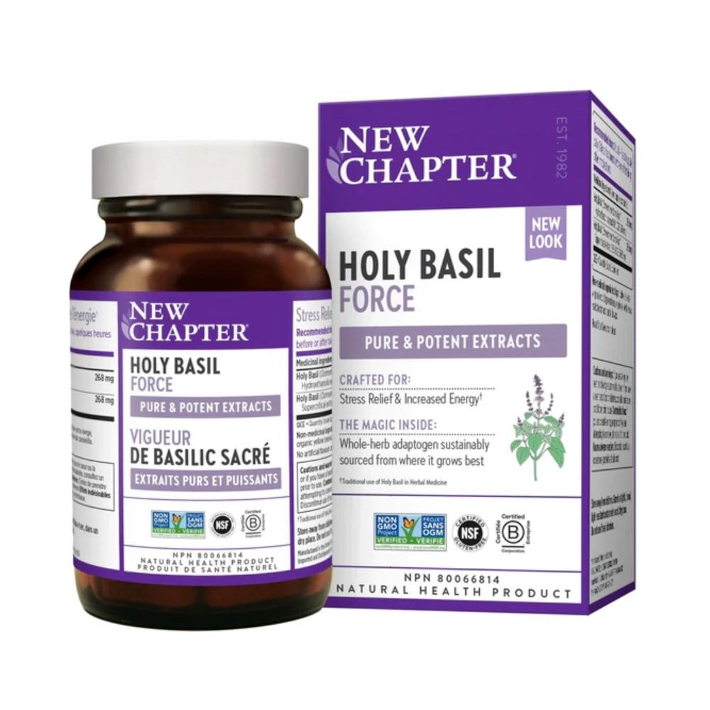 NEW CHAPTER Holy Basil Force - 60 Capsules
