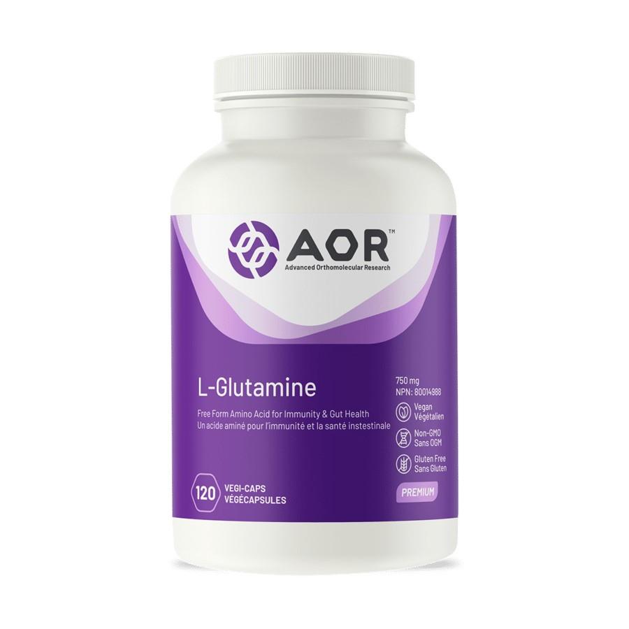 L-Glutamine - 750 mg / 120 Vegetable Capsules