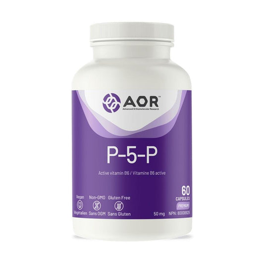 P-5-P (Vitamin B6) - 50 mg / 60 Vegetable Capsules