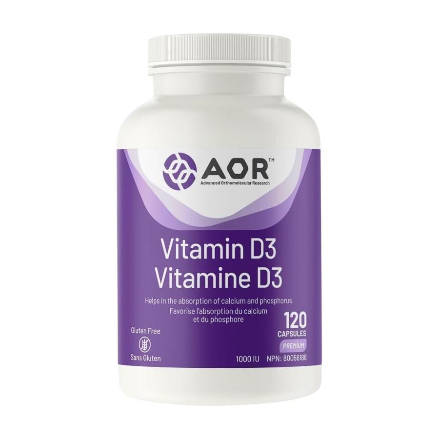 Vitamin D3 - 1000 IU / 120 Vegetable Capsules