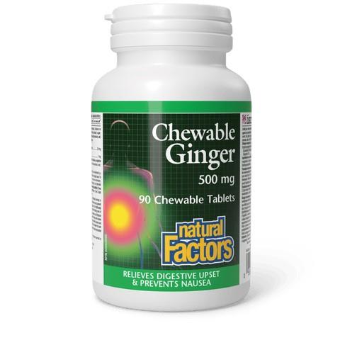 Ginger Chewables 500mg/90 Tabs