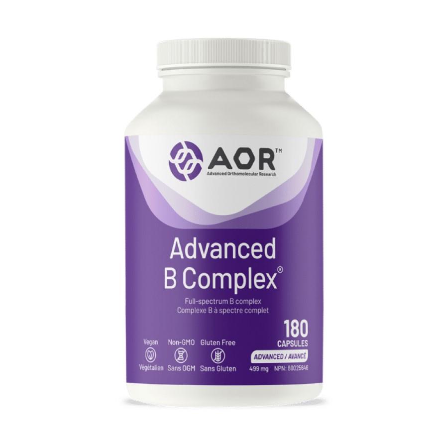 B Complex Advanced - 602 mg / 180 Vegetable Capsules