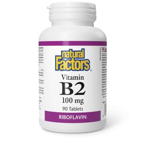 B2 Riboflavin, 100mg/90Tabs