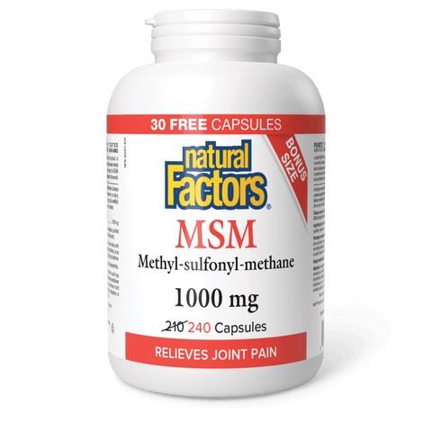NF MSM - 1000mg / 240 CAPS