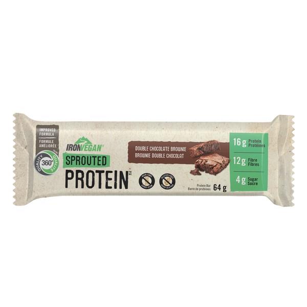 IRON VEGAN SPROUTED PROTEIN BAR - CHOCOLATE / 64g
