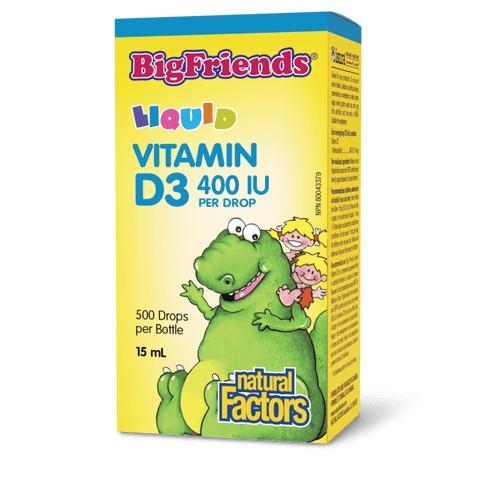 Big Friends 400IU Vitamin D3 - 15 mL