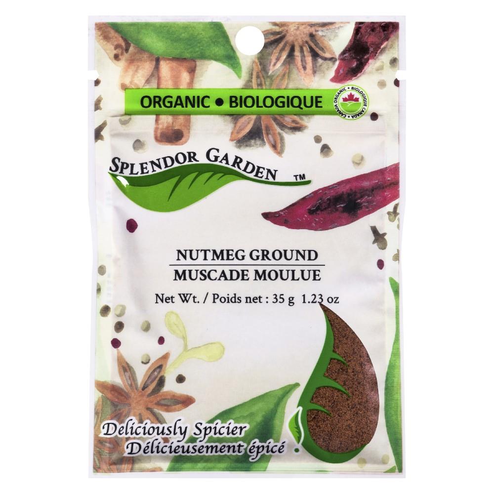 SPLENDOR G NUTMEG GROUND ORGANIC, 35G