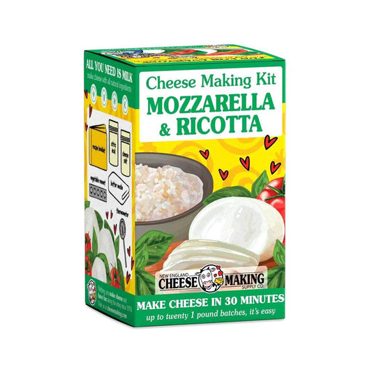 CHEESE MAKING KIT - MOZZARELLA & RICOTTA