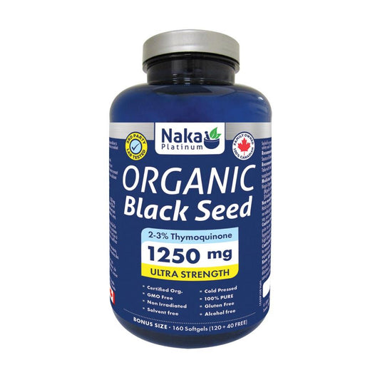 BLACK CUMIN SEED OIL ULTRA STRENGTH - 1250mg / 160 SOFTGELS