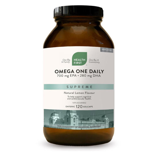 HEALTH FIRST OMEGA ONE DAILY 120 CAPS