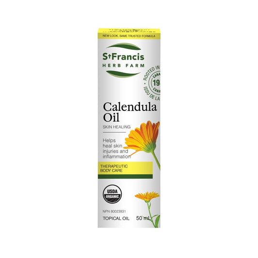 ST FRANCIS HERB FARM CALENDULA OIL, 50ml