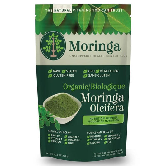ORGANIC MORINGA OLEIFERA NUTRITION POWDER - 300g