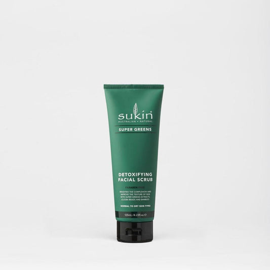 SUKIN FACIAL SCRUB SUPER GREEN - 125ML