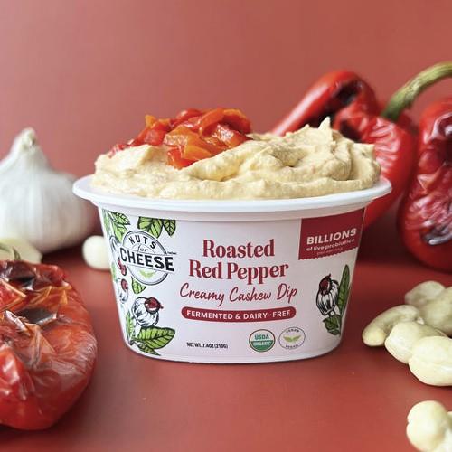 CREAMY CASHEW DIP - ROASTED RED PEPPER / 210g