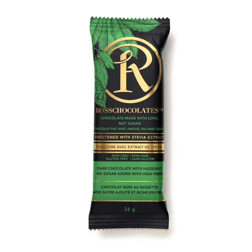 ROSS BAR DARK CHOC HAZELNUT, 35G