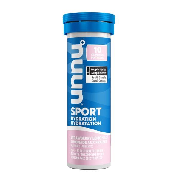 NUUN SPORT HYDRATION STRAWBERRY LEMONADE - 10 TABS