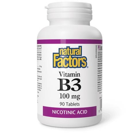 NF B3 NICOTINIC ACID - 100mg / 90 TABS