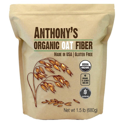 ORGANIC GLUTEN FREE OAT FIBRE - 680g
